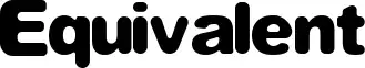 Equivalent