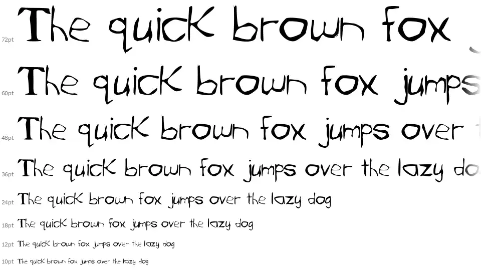 Evil Bunnyfont waterfall
