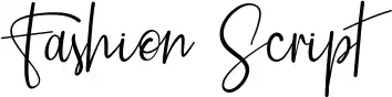 Fashion Script