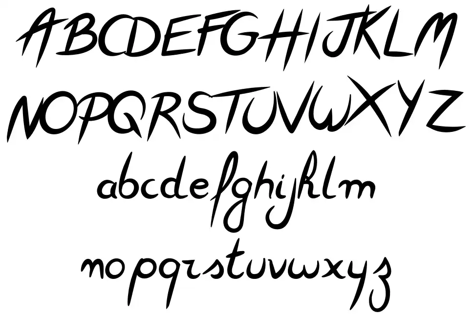 Feather Scriptfont specimens