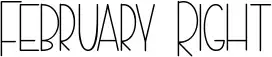 February Right