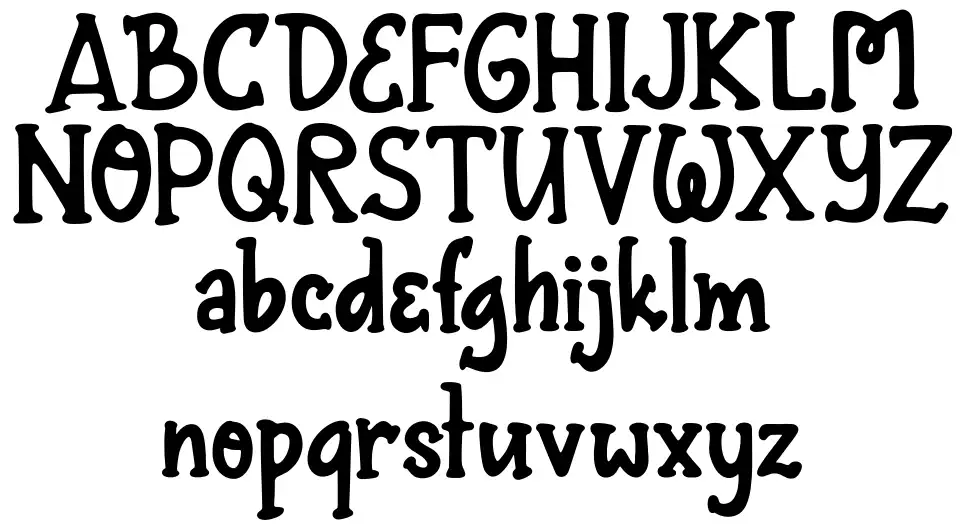 Fontarianfont specimens