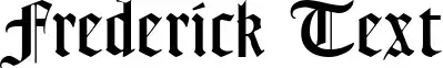 Frederick Text
