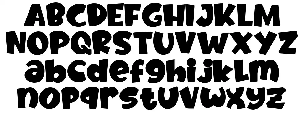 Fruitzfont specimens