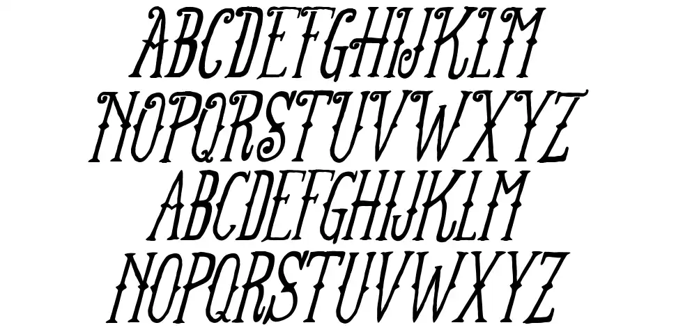 FT Anchor Yardfont specimens