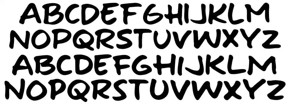 Fully Automaticfont specimens