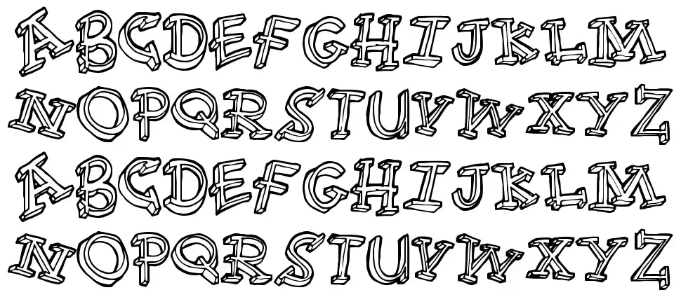 Fun Timefont specimens