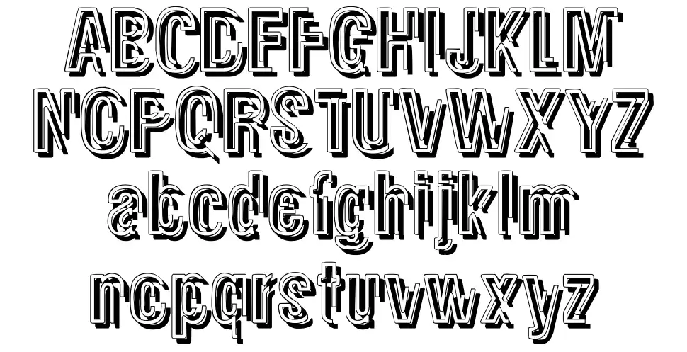Glasnostfont specimens