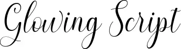 Glowing Script