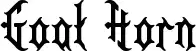 Goat Horn