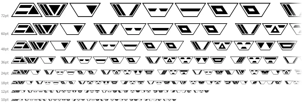 Gobotronicfont waterfall