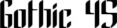 Gothic 45