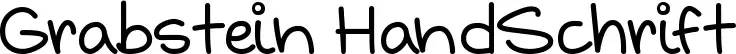 Grabstein HandSchrift