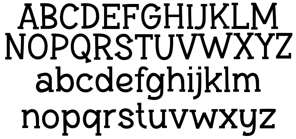 Grandsonfont specimens