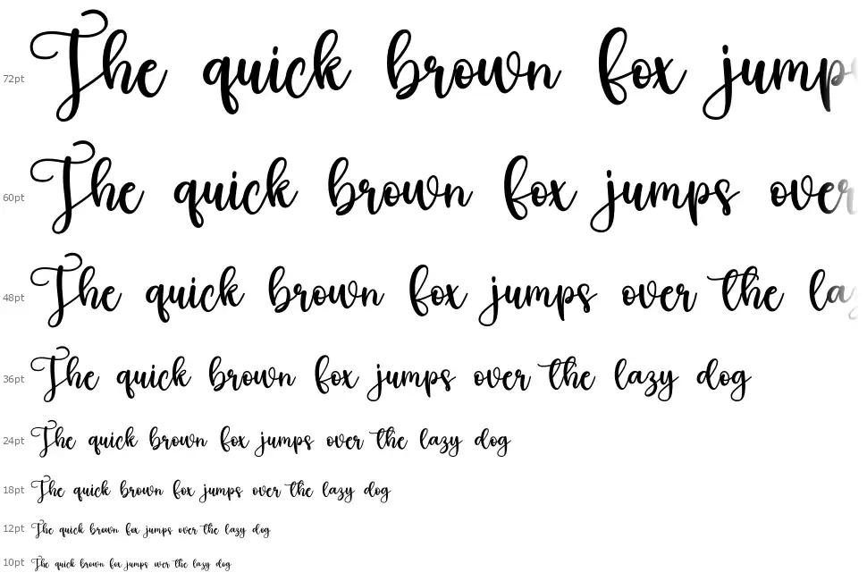 Greetingfont waterfall