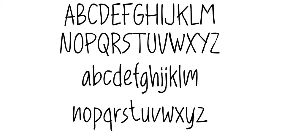 Handwitfont specimens