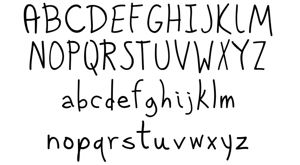 Handwritten Pittorifamosifont specimens