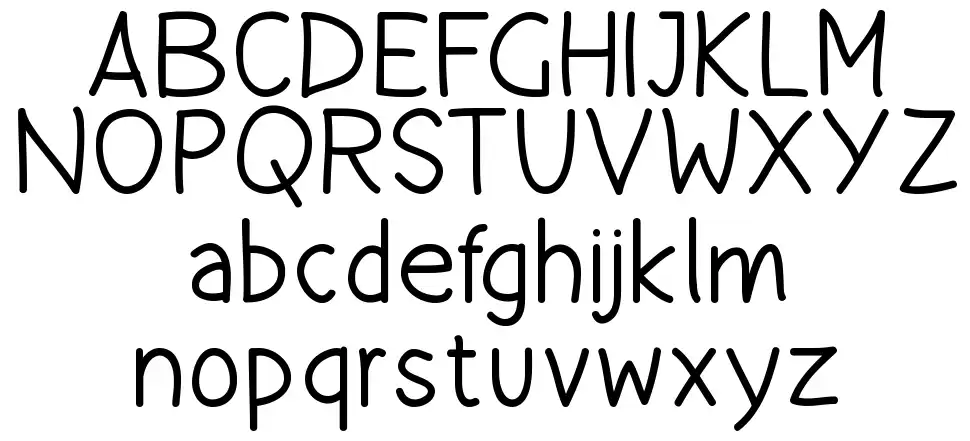 Happy Dreamerfont specimens