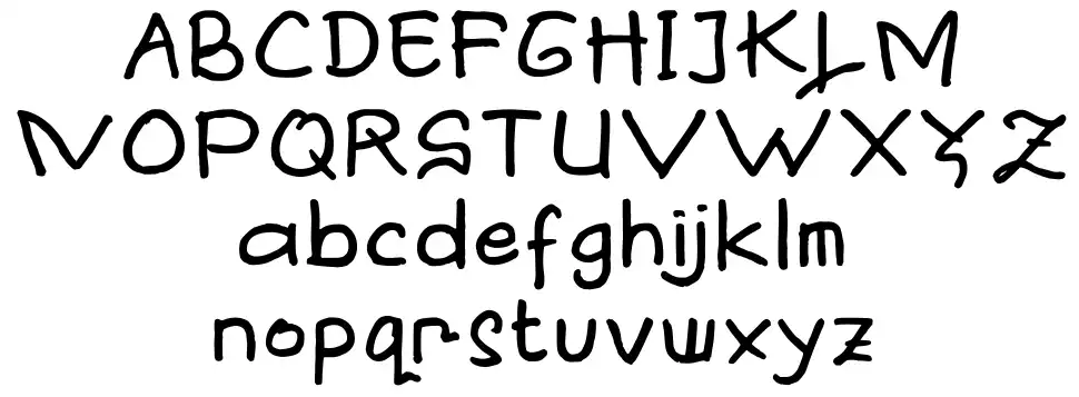 Hapsa Markerfont specimens