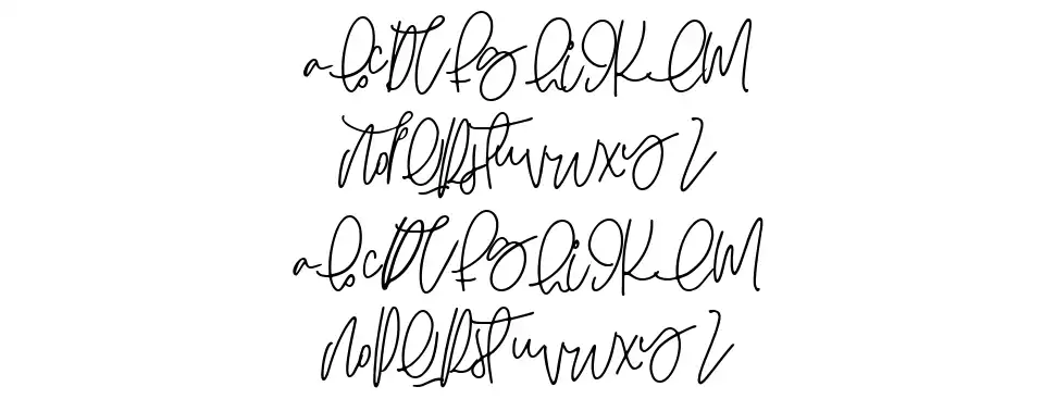Harvestfont specimens