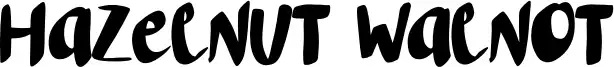 Hazelnut Walnot