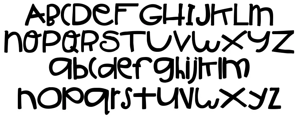 Hello Ish Bigfont specimens