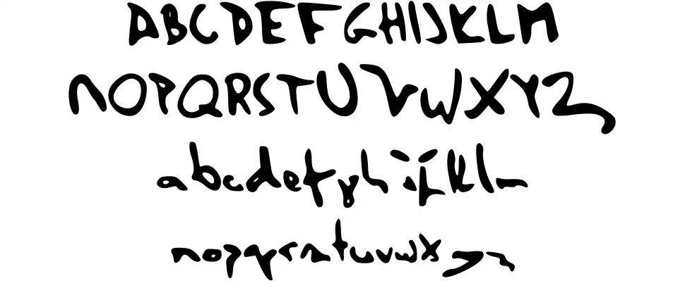 Herzogscriptfont specimens