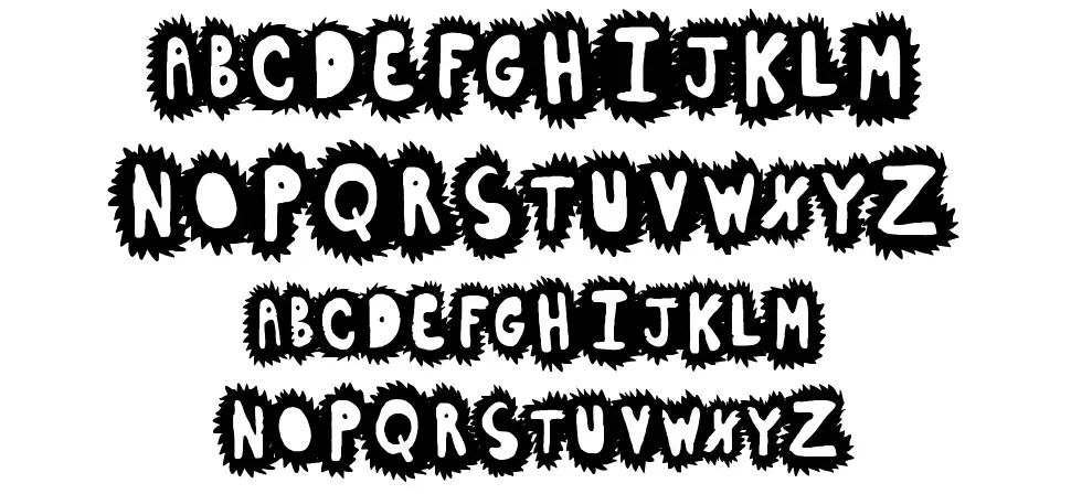 High Salesfont specimens