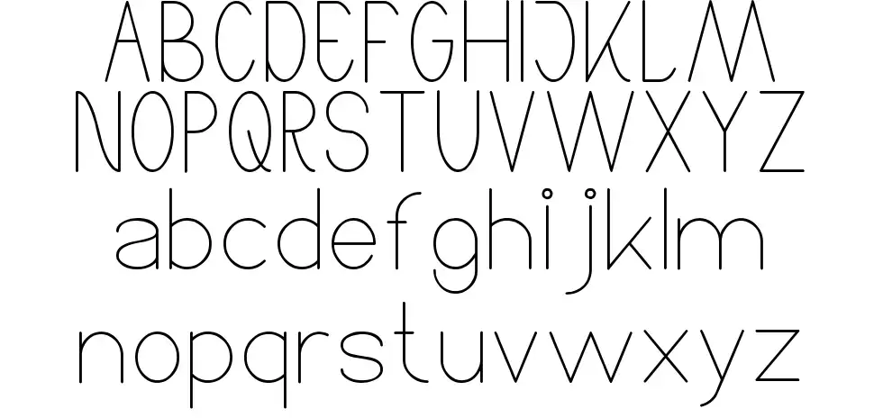 High Thin Lightfont specimens