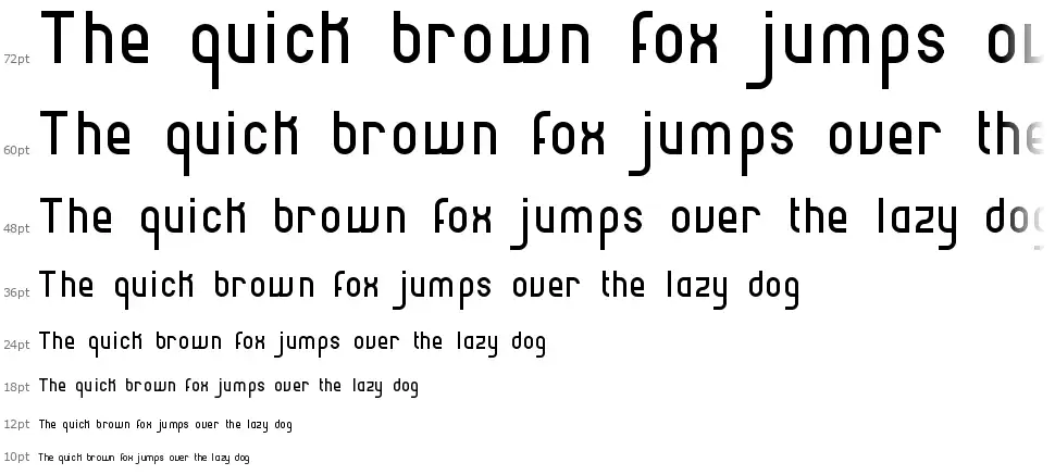 Highbrowfont waterfall
