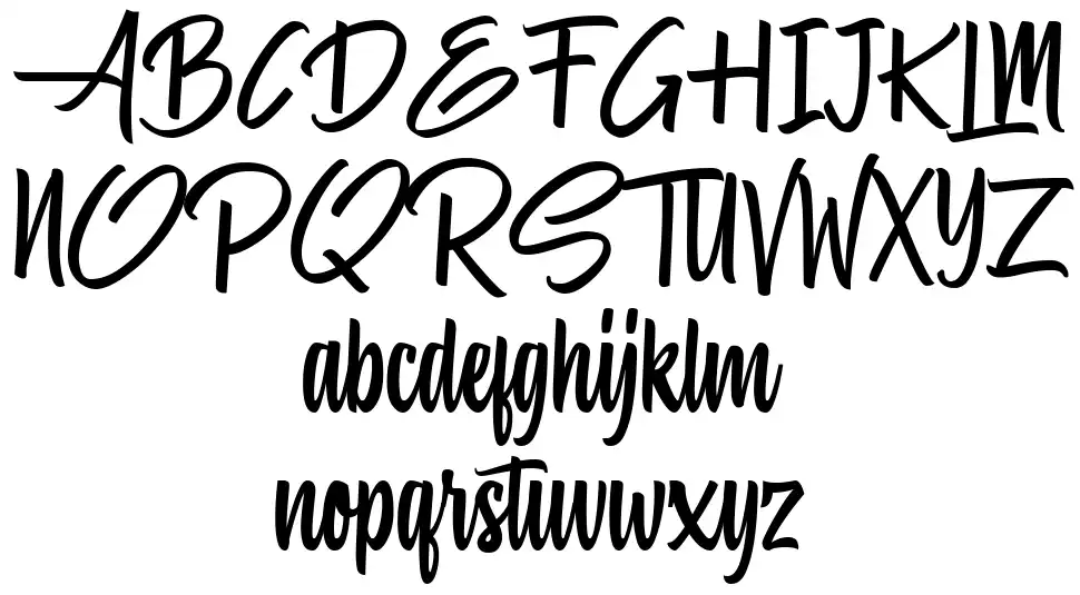 Hiluckfont specimens