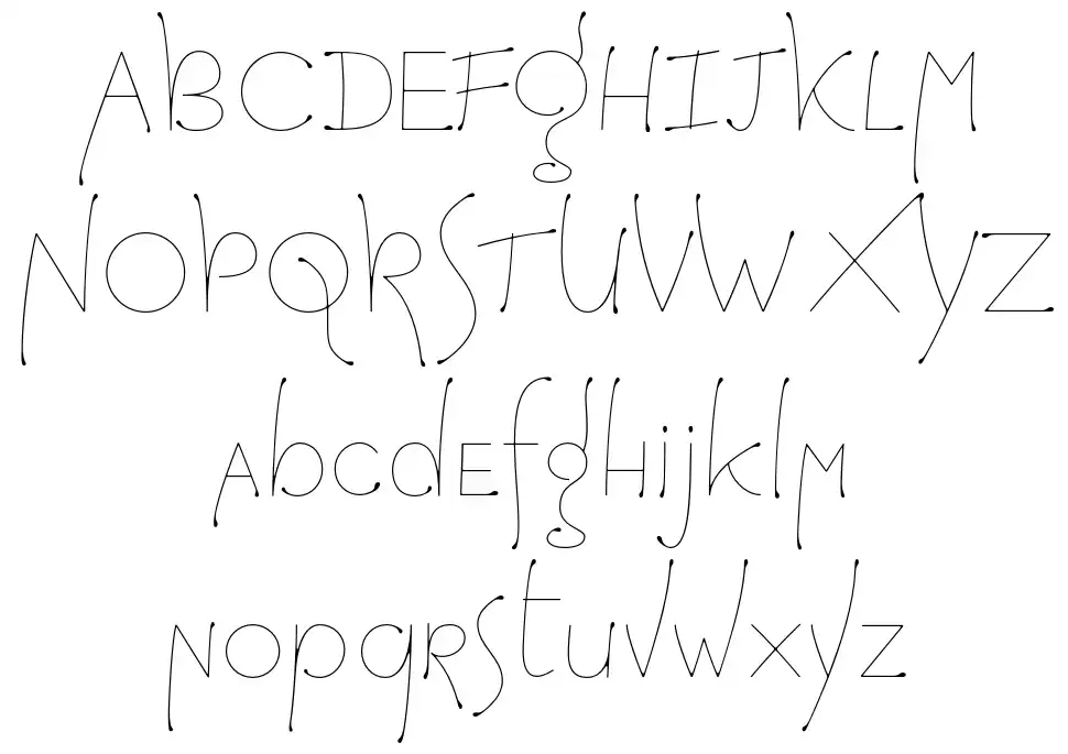 Hopeful Grasshopperfont specimens