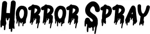 Horror Spray