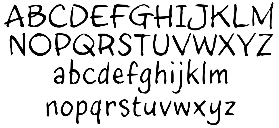 InkyDoofont specimens