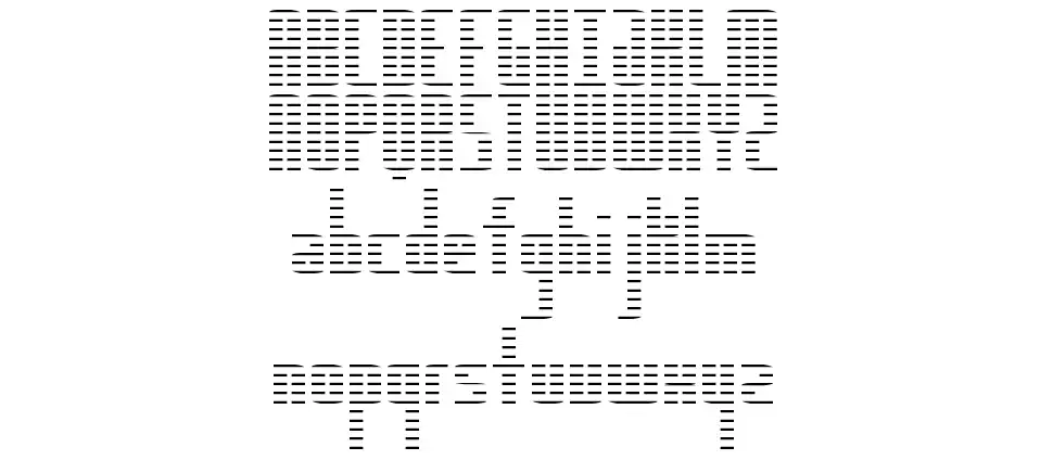 Integrationfont specimens