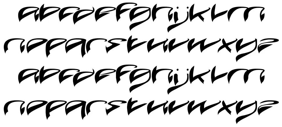 Java Islandfont specimens