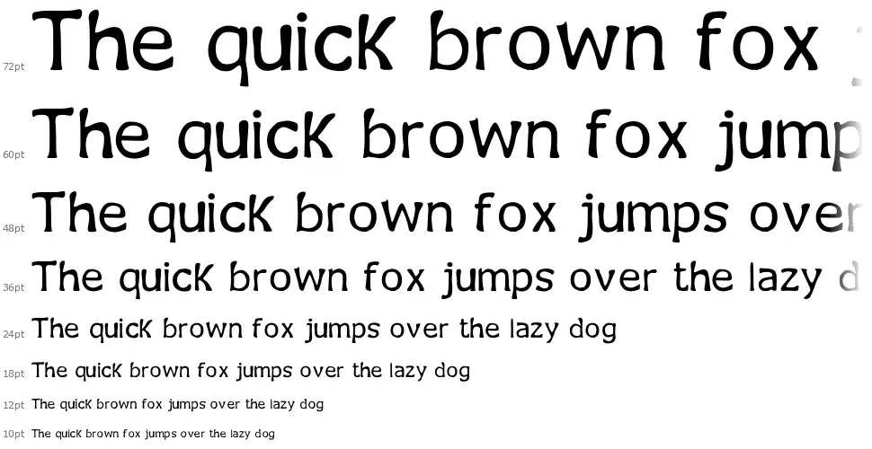 Jecko Legacyfont waterfall