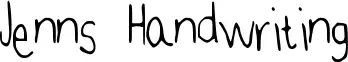 Jenns Handwriting