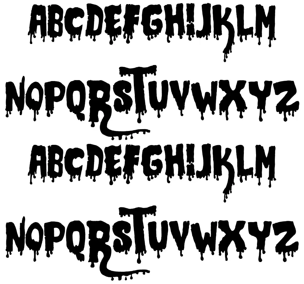 JMH Cryptfont specimens