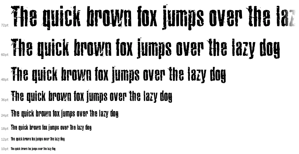 Joels Ragged Fontfont waterfall