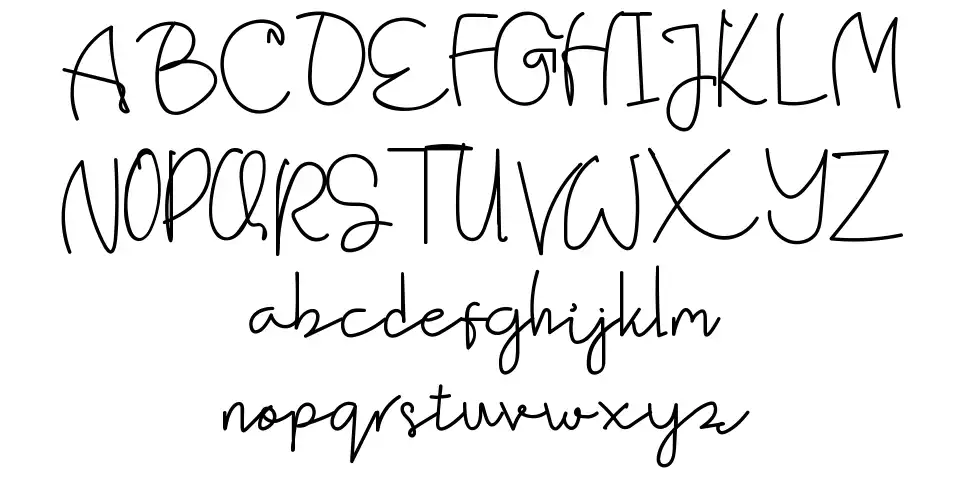Juwita Nightfont specimens