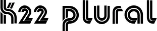 K22 Plural