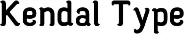 Kendal Type