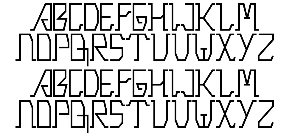 Keokfont specimens