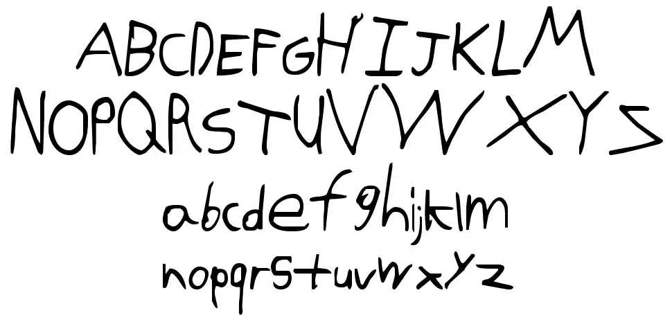 KG Domo is my Favoritefont specimens