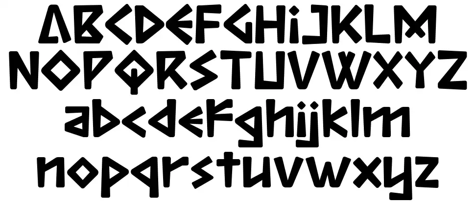 Khasmoxfont specimens