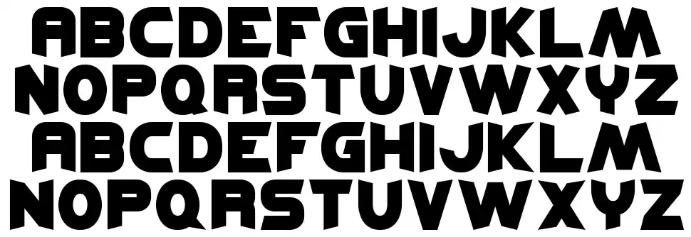 Kickflip BRKfont specimens