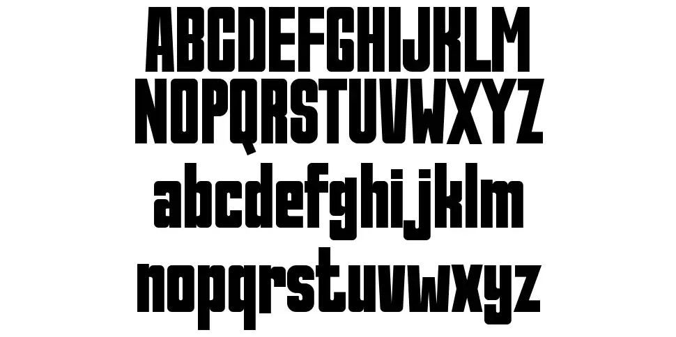 Kickoff Schriftbeispiele Kickofffont specimens