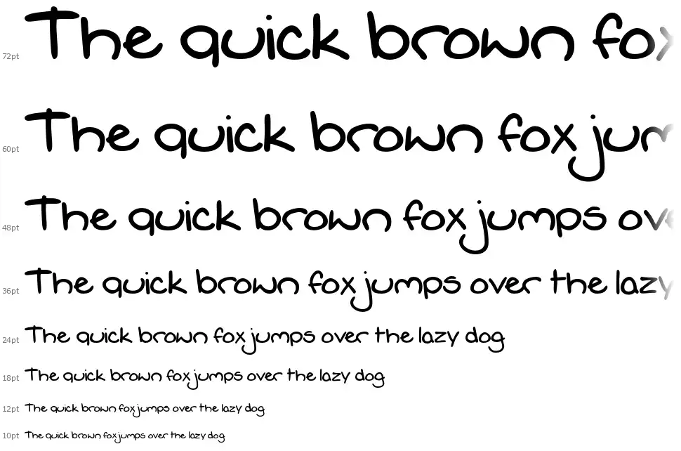 Kidplayfont waterfall