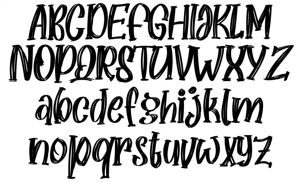 Kids Wayfont specimens